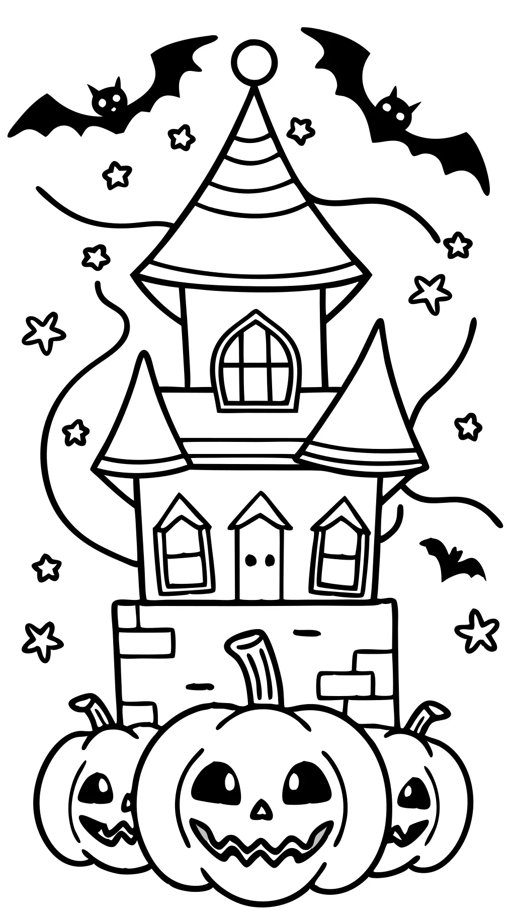 pages d’Halloween à coloriage gratuit imprimable